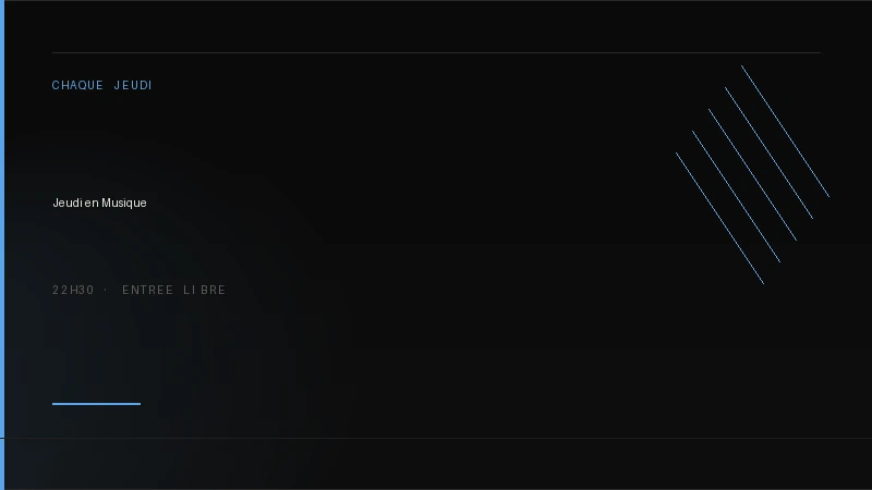 Jeudi en Musique — Aftershow ComicHall Torcy