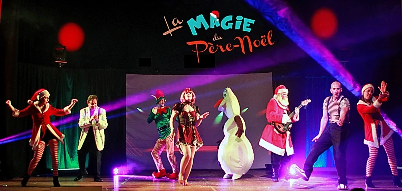 La Magie du Père Noël — toute la troupe